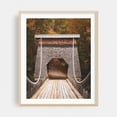 thumbnail image 2 of New Portland Wire Bridge 02 - New Portland Maine Photography Bridge Autumn Nature Rustic Scenic Landscape Forest Unframed Wall Art Print 9 x 12 inches, 2 of 13