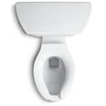thumbnail image 2 of Kohler K-3519-7 1.0 GPF Highline Classic Comfort Height Elongated Toilet with Pressure Lite Flushing Technology, Black & Black - 2 Piece, 2 of 2