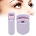thumbnail image 4 of Wide Angle + Partial Eyelash Curler, Cute Eyelash Curler High Elastic Silicone Practical Unique Design  For Girls Purple, 4 of 8