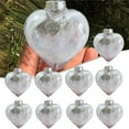 thumbnail image 2 of Empty Ball Pendant Nordic Vintage Style Party Favor Hanging Heart-Shaped Ornament Box for  Tree, 2 of 8