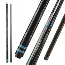 Fury Carbon Fiber Pool Cue Stick 58" Billiard Cue blue Professional Low Deflection Easy to Control Pool Sticks with Radial Pin