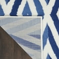 thumbnail image 6 of Nourison Whimsicle Modern Eclectic Ivory Blue 5' x 7' Area Rug, (5' x 7'), 6 of 9