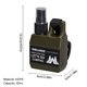 thumbnail image 2 of Cosmético vacío de 80 ml Botella de viaje con atomizador (verde), 2 of 4