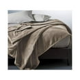 thumbnail image 4 of Sunbeam King Premium Soft Electric Heated Blanket Velveteen Plush 20 Heat Settings, Dual Controls (Mushroom Beige), 4 of 4