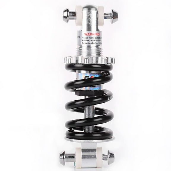 Bicycle Rear Suspension Shock Absorber For Mountain Bike Electric Bicycle Spring Damper Aluminum Alloy 100-150Mm 500-1500Lbs Black 125Cm 750 Pounds