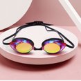 thumbnail image 5 of Gafas de natación para el, antivaho, con lentes anchas, protección UV, puente nasal autoajustable, juntas protectoras para los ojos (4 piezas), 5 of 5