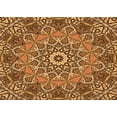 thumbnail image 1 of Ahgly Company Machine Washable Indoor Rectangle Transitional Yellow Area Rugs, 3' x 5', 1 of 7