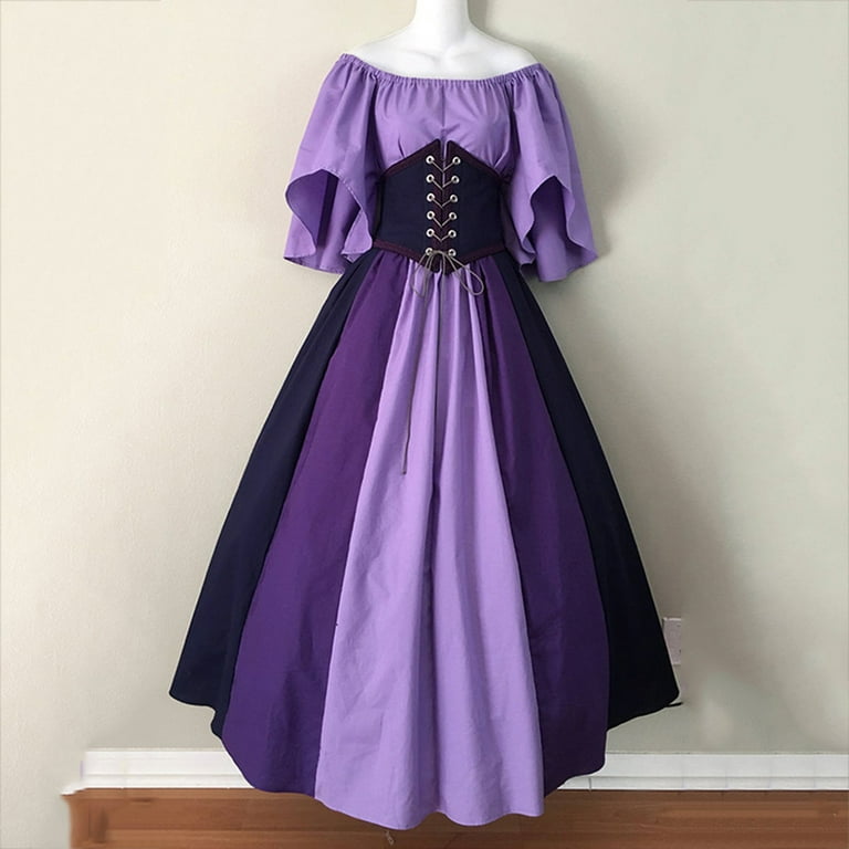 white christmas dresses Gothic Velvet Corset Dress Set main image 1