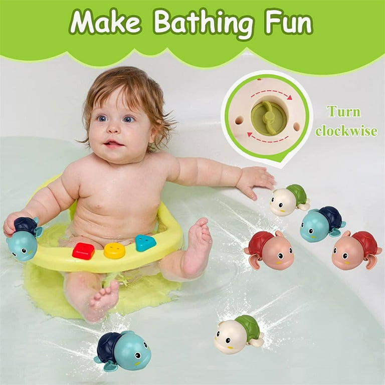 Baby Bath Toys for Kids Ages 1-3, Infant Bath Toys Toddlers 2-4, 9 piece  set