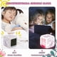 thumbnail image 4 of Boys Girls Alarm Clock, Unicorn Night Light Kids Wake Up Clock with 4 Sides Unicorn Pattern 7 LED, 4 of 4