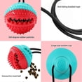 thumbnail image 3 of Juguetes para perros, juguetes masticables para perros agresivos, premios de entrenamiento para cachorros, juguetes de pelota de comida con forma de rompecabezas para perros, azul, 3 of 5