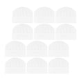 thumbnail image 2 of Miangastore 12pcs Kids White Paper Chef Hats for Role Play Small Single Use, 2 of 9