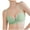 Green, variant on Womens Bras Smoothing No Underwire Push up Bra Pleated Wireless Lightly Lined T-Shirt Bra