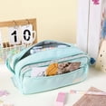 thumbnail image 5 of Back to School Supplies Under 1 Pencil Case Aesthetic Zipper Pencil Bag Big Storage Pen Organizer for Stationery for Teen Girls Boys #775, 5 of 6
