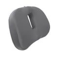 thumbnail image 2 of Cojín ortopédico tipo donut para oficina, espuma viscoelástica, suave y transpirable, color gris, 2 of 14