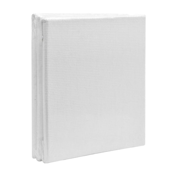 Mini Studio Canvas Panel, 100% Cotton Acid Free White Canvas, 2.56"X2.56", 3 Pieces, Academic Canvas, Great Chioce for Beginners and Hobbyists of All Skill Levels.