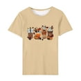 thumbnail image 2 of Lilgiuy Thankful Grateful Blessed Shirts for Women Thanksgiving Pumpkin T-Shirt Graphic Fall Tshirts for Hunting Skiing, 2 of 3