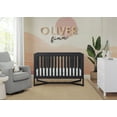 thumbnail image 3 of Delta Children Tribeca 4-in-1 Convertible Crib, Midnight Grey, 3 of 10