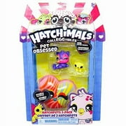 Squowl & Bear Dark Purple Hatchimals Colleggtibles Pet Obsessed Hatch Hearts