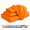 Elite Orange, variant on Smooth Microfiber Bed Sheet Set, Solid Blue, Lightweight & Breathable, Wrinkle Resistant, Deep Pocket, 4-Piece Twin Vibrant Orange