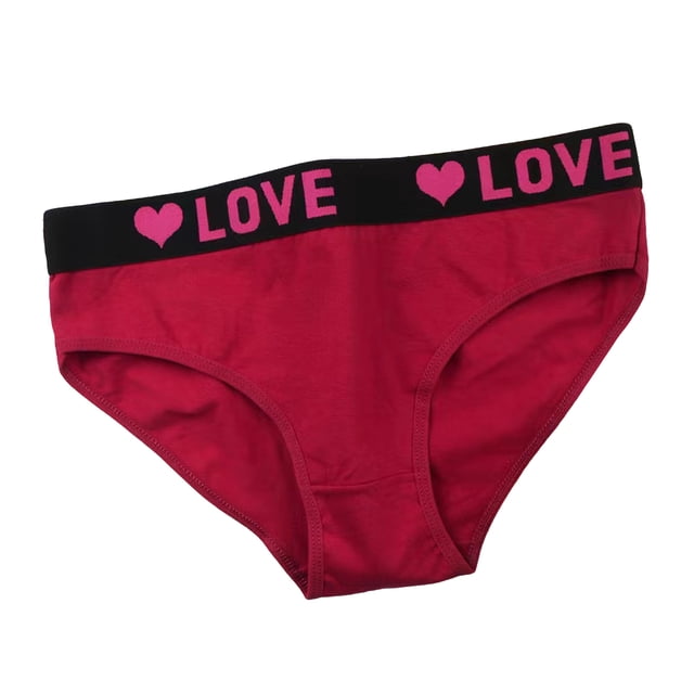 Visland Culottes pour Femmes, String Sans Coutures à Lettres Imprimées, Culottes Triangle Taille Basse pour Dames, Extensibles, Invisibles, Culottes Bikini