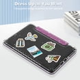 thumbnail image 6 of Fintie Clear TPU Case for 7" Kindle Paperwhite (12th Gen, 2024) & Kindle Colorsoft – Slim Transparent Back Cover with Auto Wake/Sleep, Glitter Purple, 6 of 9
