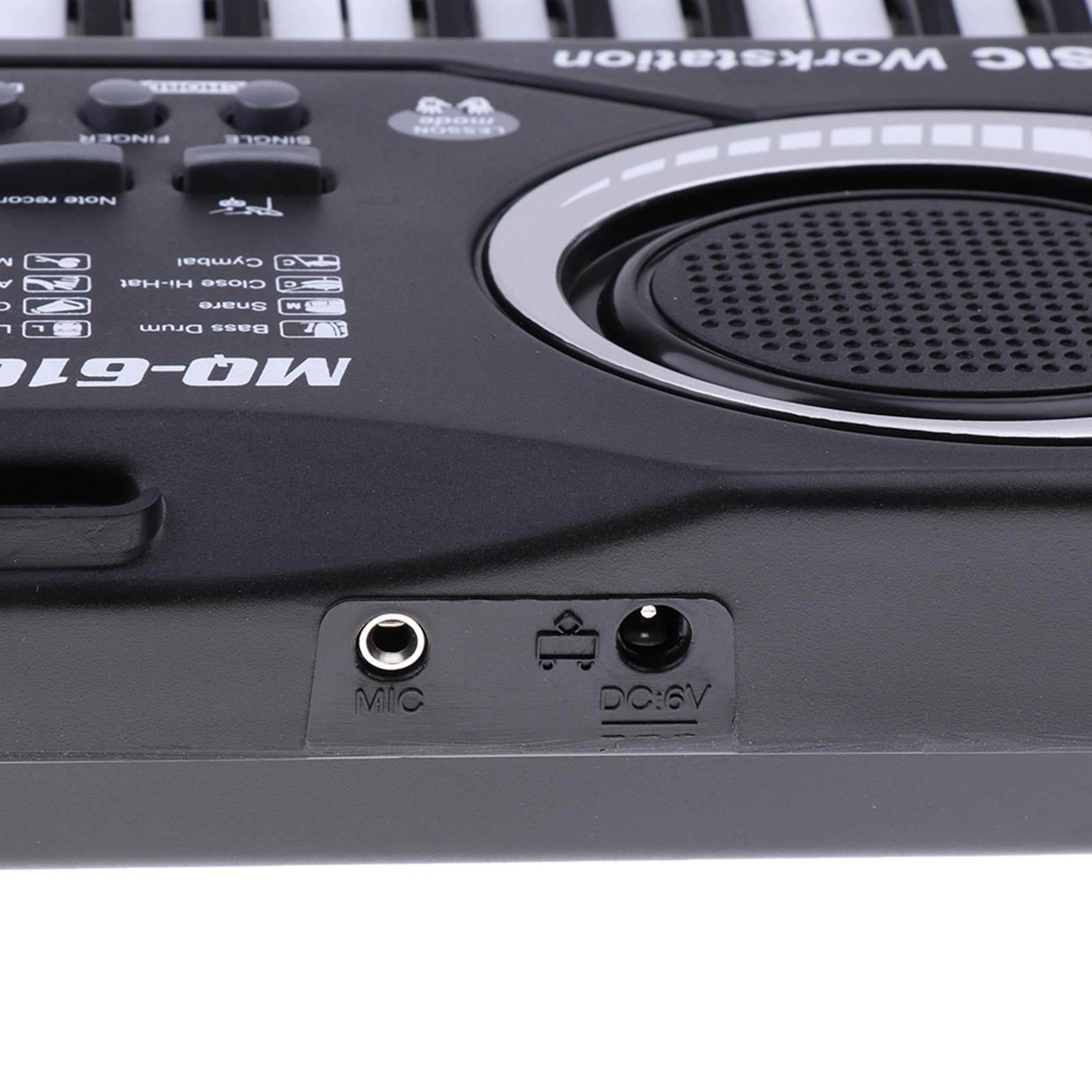 LeeQinersw Keyboard Piano 61 Key Keyboard Multifunctional Keyboard Piano