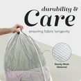 thumbnail image 4 of Artrylin Mesh Laundry Bags with Drawstring - Pack of 2 - Large 23.6×31.5 inch - Durable, Machine Washable with Secure Drawstring Closure - Perfect for College Dorms, Laundromats, Apartments (White), 4 of 8