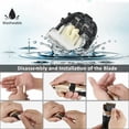 thumbnail image 4 of Quiet Dog Clippers, Cat Clippers, Dog Clippers for Long Thick Hair, Animal Hair Clippers, Professional Rechargeable Cordless Electric Clippers for Dogs, Cats, Rabbits, 4 of 5
