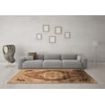 thumbnail image 3 of Ahgly Company Indoor Rectangle Oriental Brown Industrial Area Rugs, 3' x 5', 3 of 4