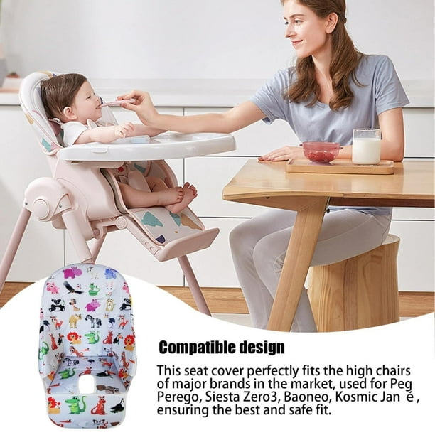 CAKVIICA High Chair Cushion Baby High Chair Cover Seat Cushion Breathable High Chair Seat Cover Cloth Padded High Chair Cover Walmart Business Supplies