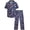 Navy Sports, variant on Quad Seven Boys Pajama Set Classic Button Down Sleep Shirt and Pajama Pants Sleepwear Set 2 Piece