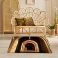 thumbnail image 4 of Absorbent Indoor Door Mat for Entryway and Bathroom Crafted in Velvet Polyester Fiber Non Washable Floor Mat for Home and Practical Use, 4 of 5