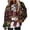 Multicolor 4, variant on Womens Christmas Fleece Sweatshirts Hoodies Winter Long Sleeve Fuzzy Xmas Printed Warm Pullover Drawstring Blouse Loose Casual Oversized Fashion Vacation Gift Tops with Pockets Multicolor 11 L