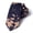 Blue Brown, variant on High Quality Ginger Yellow Japanese Floral Pattern 2.75 " Necktie Cotton Material Men's Business Casual 7CM Slim Tie