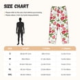 thumbnail image 4 of Picia Strawberry1 Womens Soft Woven Cotton Elastic Waistband Sleep Pajama Pant Lounge Sleep Pant With Pockets And Drawstring-X-Large, 4 of 9