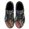 thumbnail image 2 of You'll Never Walk Alone Autism Awareness Shoes Sneakers for Women Men Black Size 13, 2 of 7