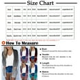 thumbnail image 3 of AOOCHASLIY Winter Coat Clothes Fashion Women's Casual Pocket Breathable Long Sleeve Printed Cover Up Cardigan Tops, 3 of 4