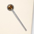 thumbnail image 4 of Thanksgiving corn Silver Lace-Edged Bookmark: a Timeless Gift for Readers and Book Lovers, 4 of 5