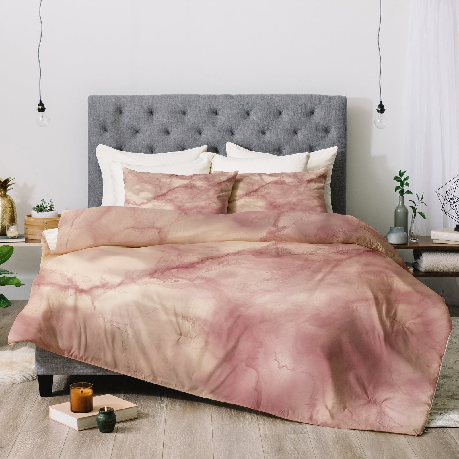 rose gold comforter target