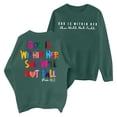 thumbnail image 2 of Sales Today Clearance Fall Sweatshirts for Women Sweatshirt Women Verse Pullover God Is Within Her Long Sleeve Inspirational Blouse Top, 2 of 6
