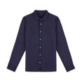 thumbnail image 1 of Native Spirit - Camisa de Manga Larga para Hombre (Azul Marino), 1 of 1