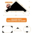 thumbnail image 2 of DEVOGUE 16PCS Rug Gripper Tape Dual Sided Washable & Removable Prevent Curling Corner Carpet Tape - Keep Rug in Place Non Slip Adhesive Rug Tape for Hardwood Floors and Tile, 2 of 8