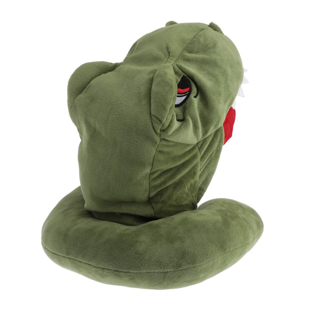 Cute Dinosaur Travel Pillows Hooded Neck Pillow for Office