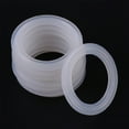 thumbnail image 4 of Practical Silicone Sealing Gasket, Clamp Silicone Gasket, Easy To Install Fittings Silicon Gasket, Pipe Fittings For Kitchen Home Improvement Hydraulic Fittings, 4 of 8