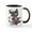 White/Black Inside, variant on CafePress - Snoopy World's Best Dog Mom - 11 oz Ceramic Mug - Novelty Coffee Tea Cup