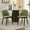 2-pack Linen | Green, variant on Ataucjin Modern Upholstered  Dinner Chairs Set of 2,ining Chairs with Wood Legs,Large Dining Room Kitchen Chairs with High Back and Deep Seat for Dining Room Kitchen Restaurant