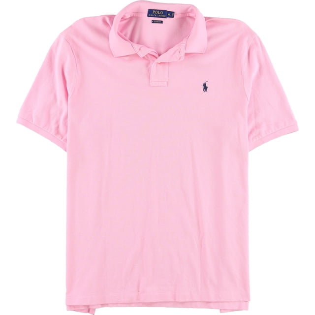 Ralph Lauren - Polo de rugby de malla clásica para hombre, color rosa, extragrande Ralph Lauren polo, rugbi