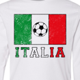thumbnail image 4 of Inktastic Italian Soccer Long Sleeve Youth T-Shirt, 4 of 5