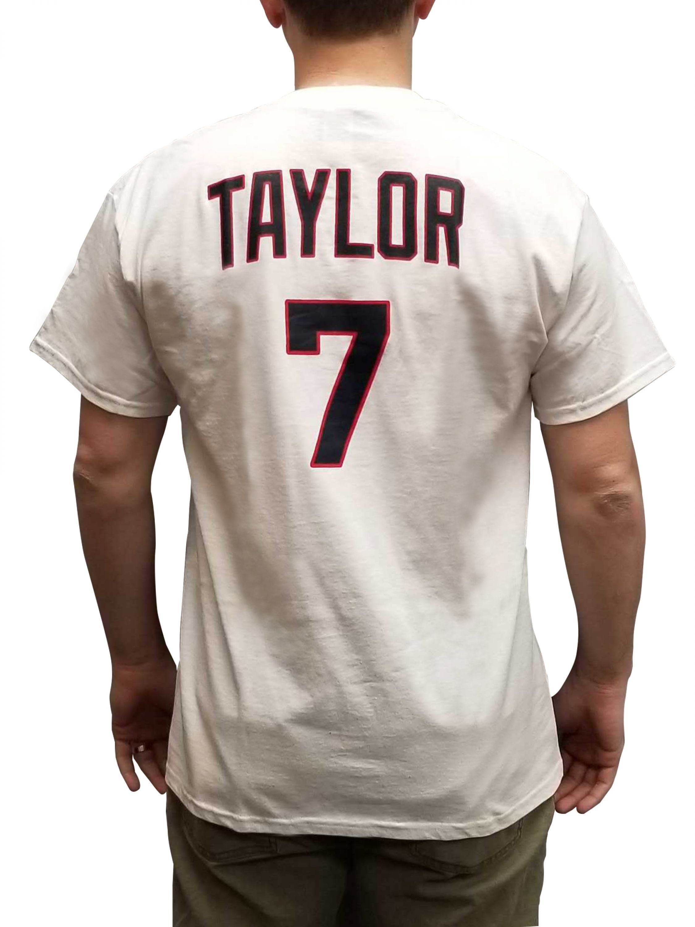 Jake Taylor #7 Jersey T-Shirt Baseball Movie Tom Berenger Uniform Costume  Gift